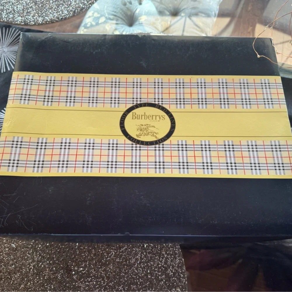 Burberry Home Collection, Towel/Blanket NWT & Box 74